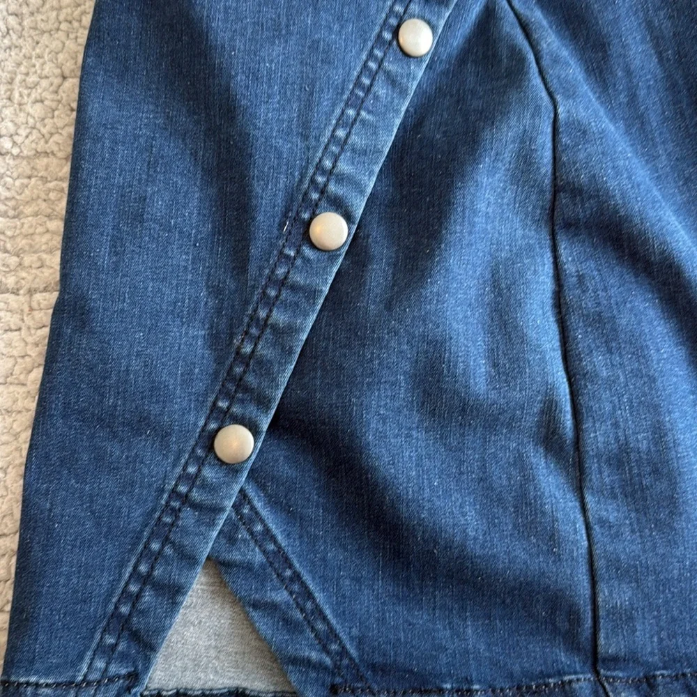 We the Free Denim Mini Skirt - Picture 2 of 5